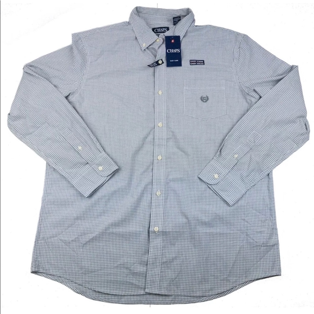 Men’s Chaps Easy Care XL Casual Shirt